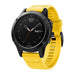 Bracelet silicone Garmin Approach S62 (jaune)