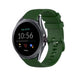 Bracelet silicone de luxe Fossil Gen 5e 44mm (vert armée)