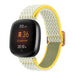 Bracelet nylon tissé Fitbit Versa 3 (sunshine)