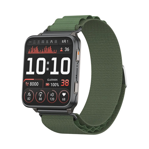 Bracelet Alpine nylon Stahlgear Zeus (vert)