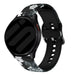 Bracelet silicone Grey Flower Samsung Galaxy Watch 7 - 44mm