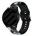Grey Flower Samsung Galaxy Watch 6 Classic 43mm Strap