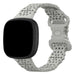 Bracelet silicone avec motif Fitbit Sense 2 (gris)