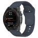 Bracelet silicone outdoor Garmin Instinct 3 - 45mm (grisbleu)