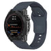 Bracelet silicone outdoor Garmin Instinct 3 - 45mm (grisbleu)