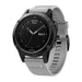 Bracelet silicone Garmin Quatix 8 Pro - 47mm (gris)