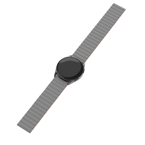 Bracelet silicone magnétique Redmi Watch 5 Active (gris/orange)