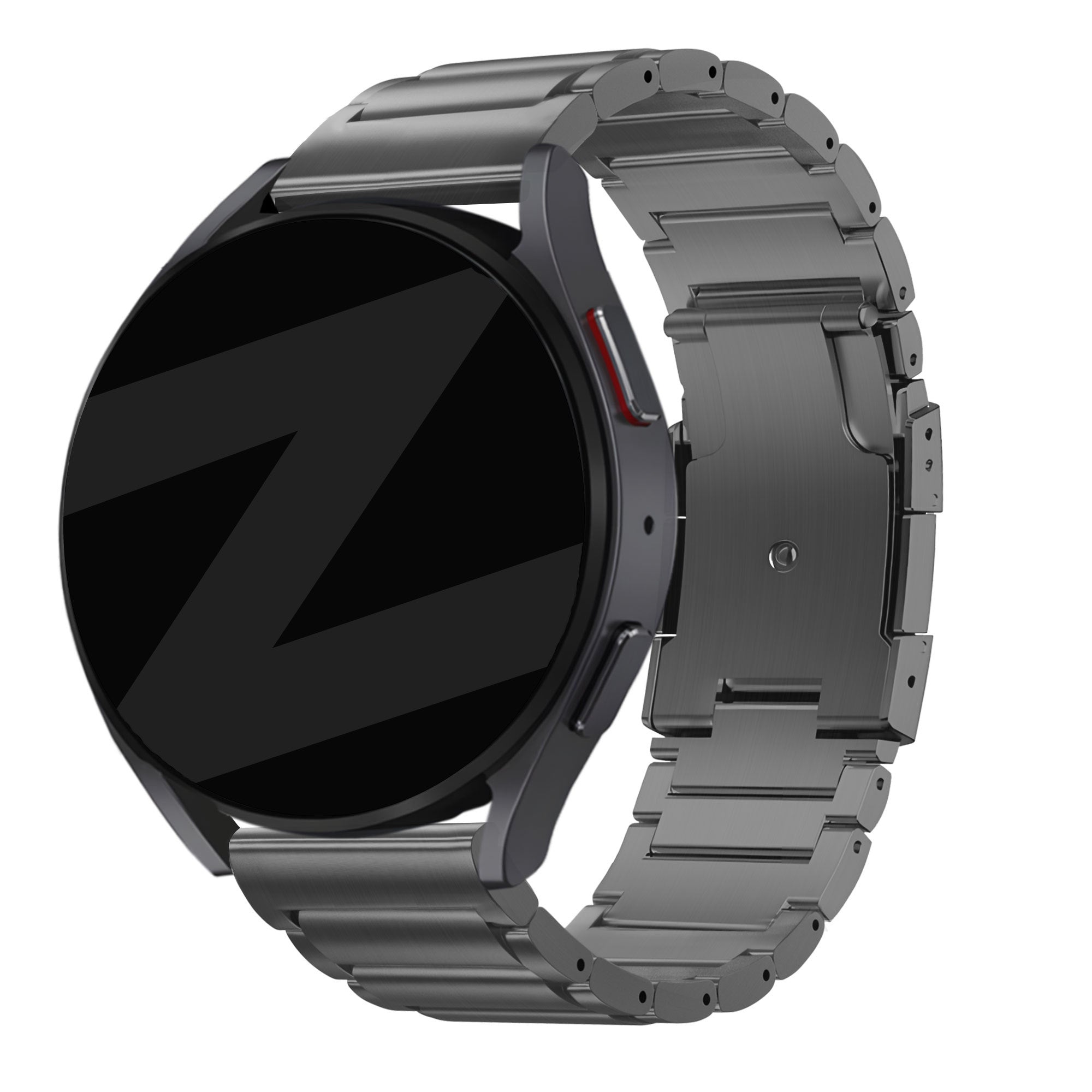 Bandz Huawei Watch GT 6 - 46mm Titanium Link Strap (Graphite)