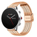 Bracelet acier inoxydable Polar Grit X (or rose)