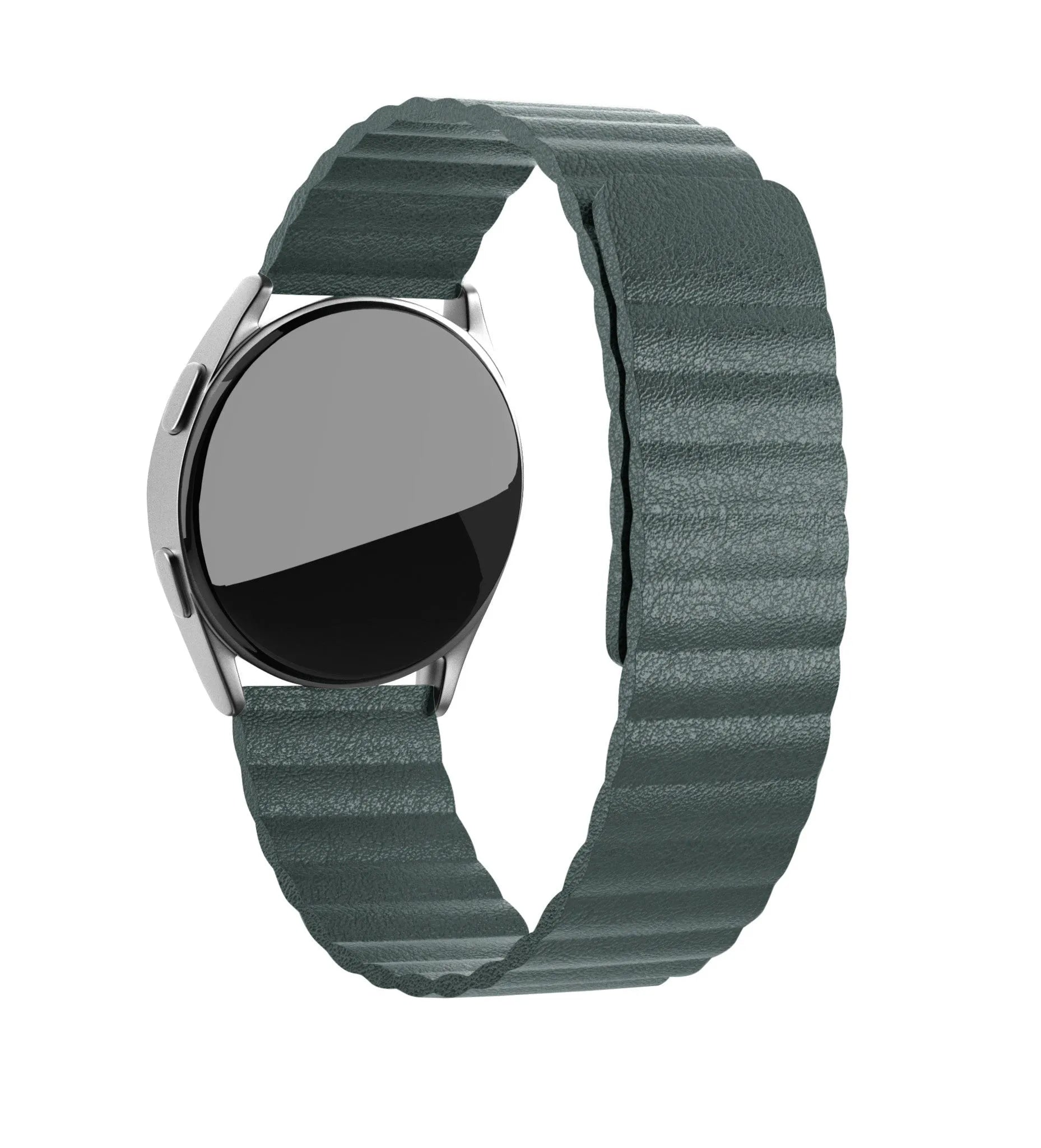 Coros Pace 2 Leather Loop Strap (Viridian)