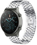Bracelet acier poisson Huawei Watch GT 2 Pro (argent)