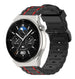 Bracelet sport à boucle Huawei Watch GT 3 Pro 46mm (noir/rouge)