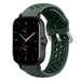 Bracelet silicone avec trous Amazfit GTS 2 (vert armée)