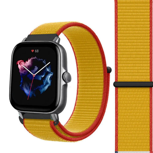 Nylon Strap, germany, on a watch, 3/4 front view