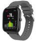 Bracelet silicone Xiaomi Amazfit GTS (gris)