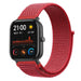 Bracelet nylon Xiaomi Amazfit GTS (rouge)