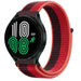 Bracelet nylon Samsung Galaxy Watch 4 44mm (cherry magenta)