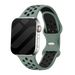 Bracelet sport Apple Watch (cyan/noir)