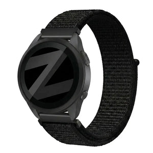 Bandz Bracelet nylon Loop Garmin Forerunner 165 (noir)