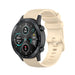 Bracelet silicone luxe Honor Magic Watch 2 (beige)