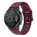 Bracelet silicone à motifs Honor Magic Watch 2 42mm (bordeaux)