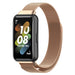 Bracelet Milanais Huawei Band 7 (or rose)