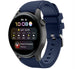 Bracelet silicone Huawei Watch 3 (Pro) (bleu foncé)