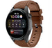 Bracelet silicone Huawei Watch 3 (Pro) (brun café)