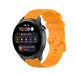 Bracelet silicone luxe Huawei Watch 3 (Pro) (orange)