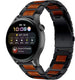 Huawei Watch 3 (Pro) Wood/Steel Strap (Black)