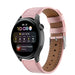 Bracelet cuir Huawei Watch 3 (Pro) (rose)