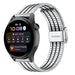 Bracelet acier inoxydable Huawei Watch 3 (Pro) (argent/noir)