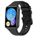 Bracelet silicone Huawei Watch Fit 2 (noir)