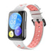 Huawei Watch Fit 2 Sport Strap (White/Pink)