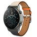 Bracelet cuir Huawei Watch GT 2 Pro (blanc/bleu foncé)