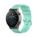 Bracelet silicone luxe Huawei Watch GT 2 Pro (aqua)