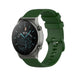 Bracelet silicone luxe Huawei Watch GT 2 Pro (vert armée)