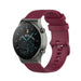 Huawei Watch GT 2 Pro Premium Silicone Strap (Dark Red)