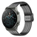Bracelet acier inoxydable Huawei Watch GT 2 Pro (noir)