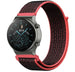 Bracelet nylon Huawei Watch GT 2 Pro (noir/rouge)