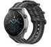 Bracelet nylon boucle Huawei Watch GT 2 Pro (noir/gris)