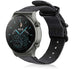 Bracelet nylon boucle Huawei Watch GT 2 Pro (noir)