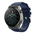 Bracelet silicone Huawei Watch GT 2 Pro (bleu foncé)
