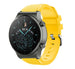 Huawei Watch GT 2 Pro Silicone Strap with Buckle (Yellow)