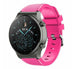 Bracelet silicone Huawei Watch GT 2 Pro (rose vif)