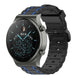 Bracelet sport à boucle Huawei Watch GT 2 Pro (noir/bleu)