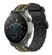 Bracelet sport à boucle Huawei Watch GT 2 Pro (noir/jaune)