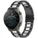 Bracelet acier Huawei Watch GT 2 Pro (noir/argent)