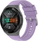 Bracelet silicone Huawei Watch GT 2e (violet clair)