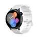 Bracelet silicone luxe Huawei Watch GT 3 42mm (blanc)